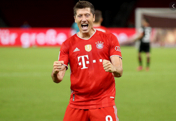 Robert Lewandowski, attaquant du Bayern Munich