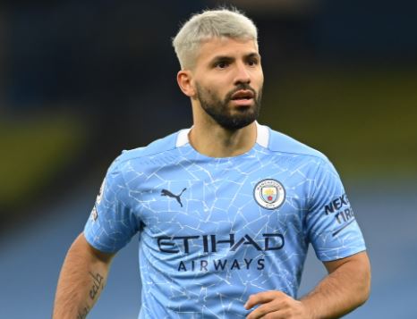 Sergio Agüero sous le maillot de Manchester City
