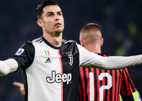Cristiano Ronaldo attaquant de la Juventus Turin
