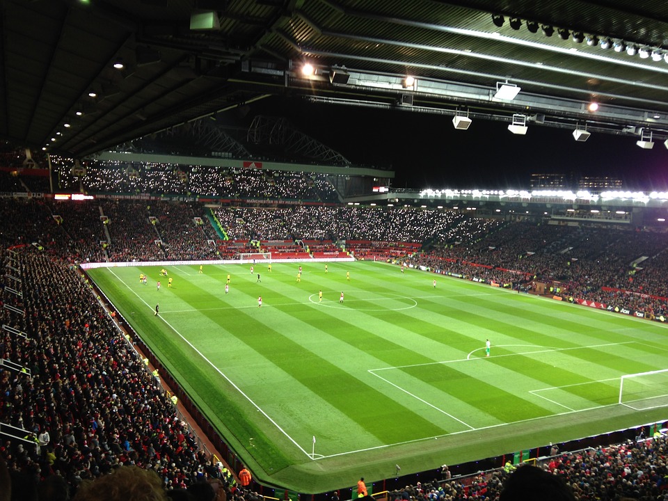 Stade d’Old Trafford lors d’un match de football