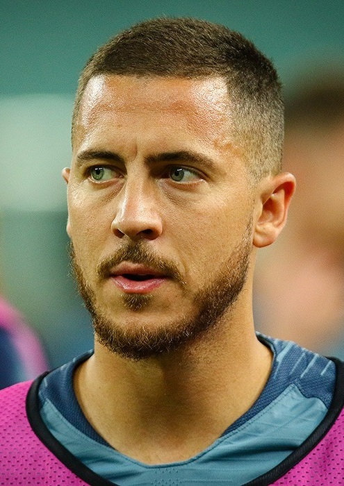 Eden Hazard, attaquant de la Belgique
