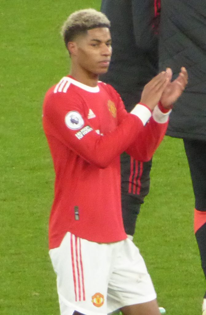 Marcus Rashford, attaquant de Manchester United